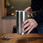 Insulated Tumblers with Straw 20 oz Stainless Steel